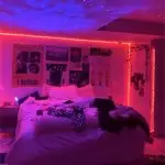 Aesthetic-Room-Decoration-Ideas-With-LED-Light