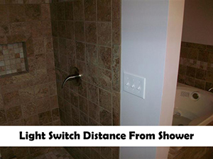 How-Far-Should-A-Light-Switch-Be-From-A-Shower