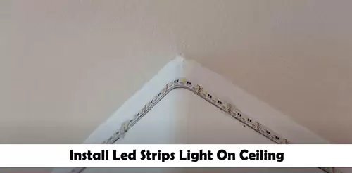 Install-Led-Strip-Light-On-Ceiling