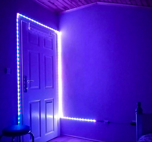 Decorate Room-Entryways-Door-Frames-with-LEDs